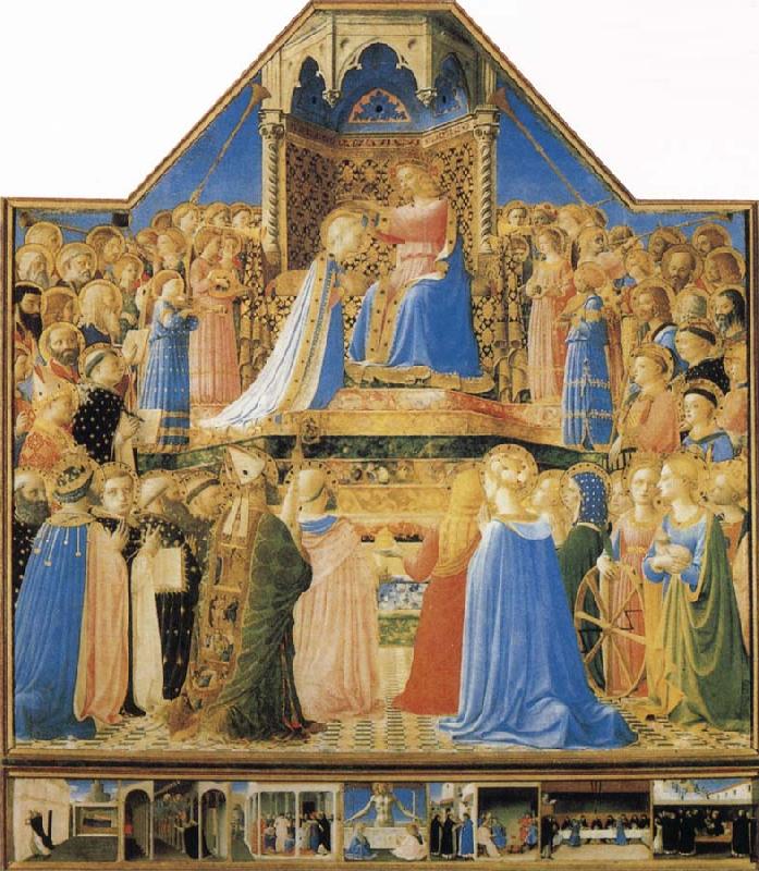 Fra Angelico The Coronation of the Virgin